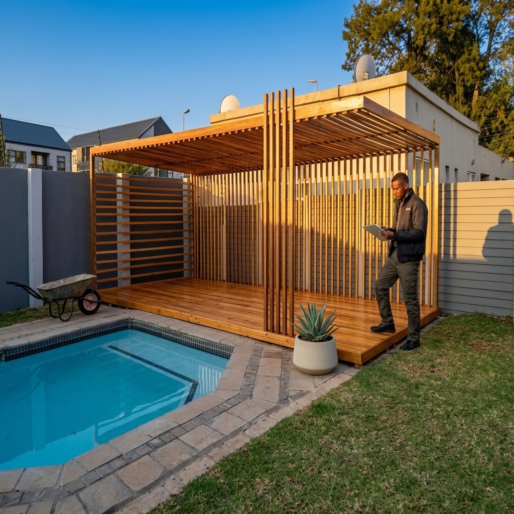 Pergola Shades project 29 by Hot Mix Holdings